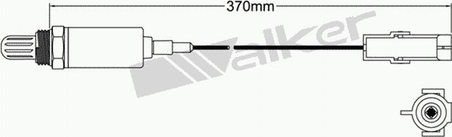 Walker 250-21001 - Lambdasonde alexcarstop-ersatzteile.com