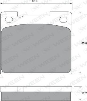 Valeo 670338 - Bremsbelagsatz, Scheibenbremse alexcarstop-ersatzteile.com