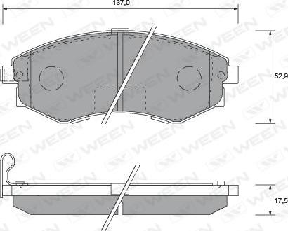 Magneti Marelli 363702161140 - Bremsbelagsatz, Scheibenbremse alexcarstop-ersatzteile.com