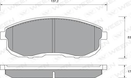 BOSCH 986461139 - Bremsbelagsatz, Scheibenbremse alexcarstop-ersatzteile.com