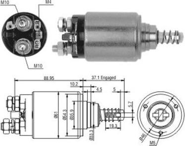 WE PARTS 471480116 - Magnetschalter, Starter alexcarstop-ersatzteile.com