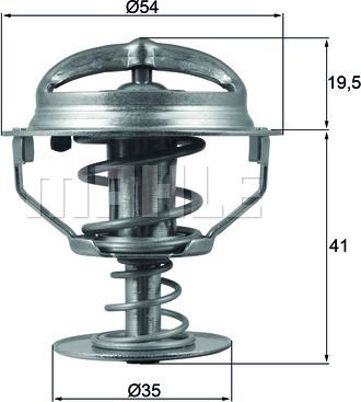 Wilmink Group WG1426531 - Thermostat, Kühlmittel alexcarstop-ersatzteile.com