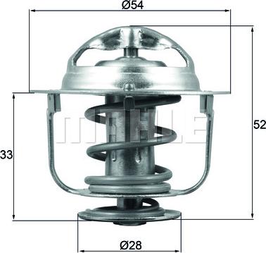 Wilmink Group WG1426537 - Thermostat, Kühlmittel alexcarstop-ersatzteile.com