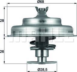 Wilmink Group WG1104811 - Thermostat, Kühlmittel alexcarstop-ersatzteile.com