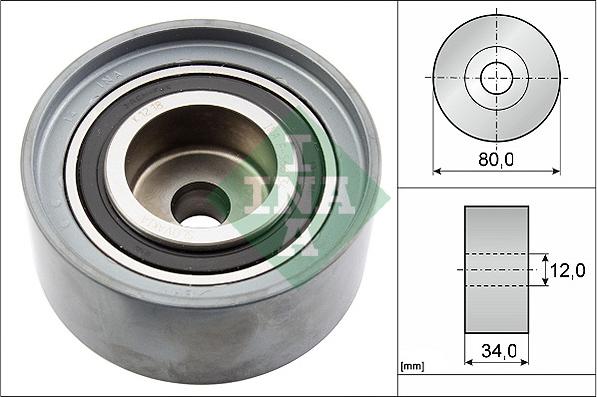 Wilmink Group WG1253043 - Umlenk / Führungsrolle, Zahnriemen alexcarstop-ersatzteile.com