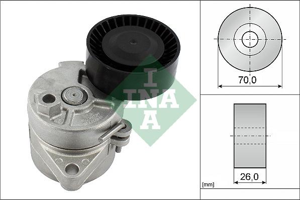 Wilmink Group WG1253350 - Riemenspanner, Keilrippenriemen alexcarstop-ersatzteile.com