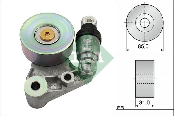 Wilmink Group WG1253275 - Riemenspanner, Keilrippenriemen alexcarstop-ersatzteile.com