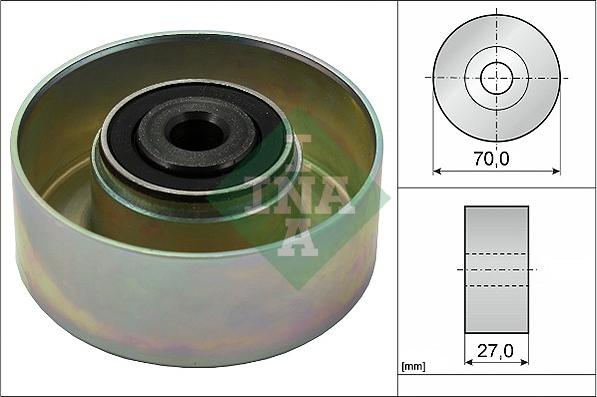 Wilmink Group WG1252812 - Umlenk / Führungsrolle, Keilrippenriemen alexcarstop-ersatzteile.com