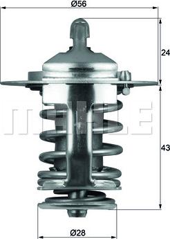 Wilmink Group WG1264902 - Thermostat, Kühlmittel alexcarstop-ersatzteile.com