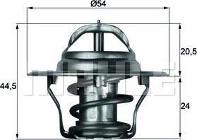 Wilmink Group WG1261795 - Thermostat, Kühlmittel alexcarstop-ersatzteile.com