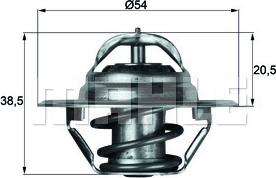 Wilmink Group WG1261791 - Thermostat, Kühlmittel alexcarstop-ersatzteile.com