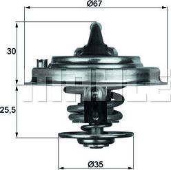 Wilmink Group WG1262737 - Thermostat, Kühlmittel alexcarstop-ersatzteile.com