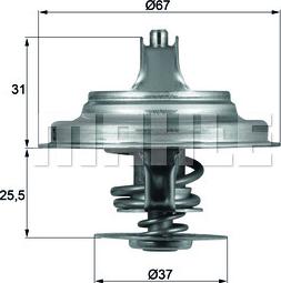 Wilmink Group WG1262721 - Thermostat, Kühlmittel alexcarstop-ersatzteile.com