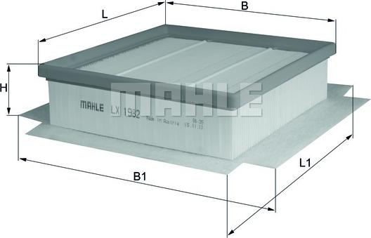 Wilmink Group WG1216145 - Luftfilter alexcarstop-ersatzteile.com