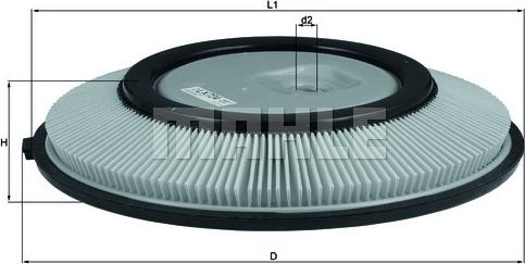 Wilmink Group WG1216743 - Luftfilter alexcarstop-ersatzteile.com