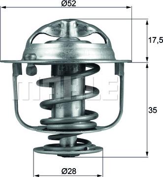 Wilmink Group WG1217874 - Thermostat, Kühlmittel alexcarstop-ersatzteile.com