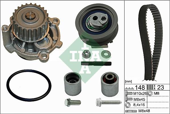 Wilmink Group WG1710040 - Wasserpumpe + Zahnriemensatz alexcarstop-ersatzteile.com