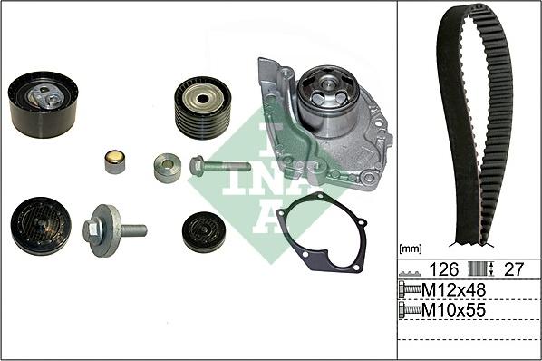 Wilmink Group WG1710084 - Wasserpumpe + Zahnriemensatz alexcarstop-ersatzteile.com