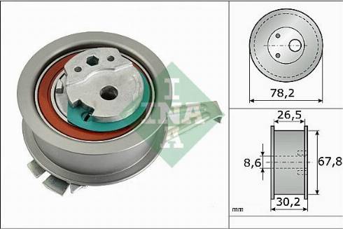 Wilmink Group WG2112191 - Spannrolle, Zahnriemen alexcarstop-ersatzteile.com