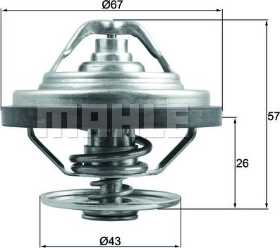 Wilmink Group WG1789691 - Thermostat, Kühlmittel alexcarstop-ersatzteile.com