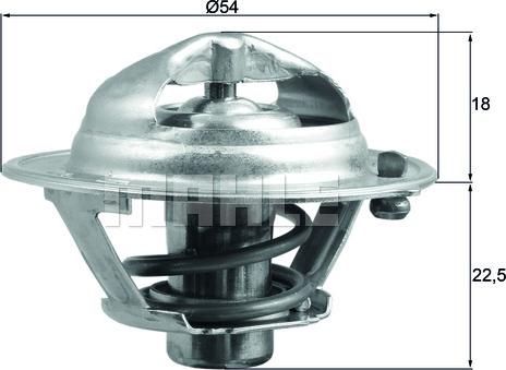 Wilmink Group WG1789692 - Thermostat, Kühlmittel alexcarstop-ersatzteile.com