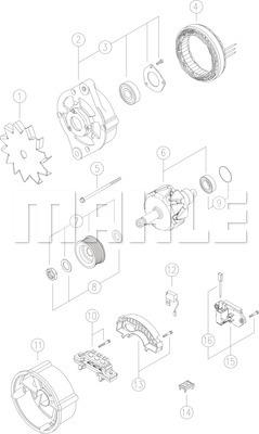 Wilmink Group WG2044049 - Generator alexcarstop-ersatzteile.com