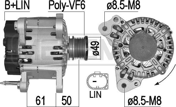 Wilmink Group WG2011460 - Generator alexcarstop-ersatzteile.com