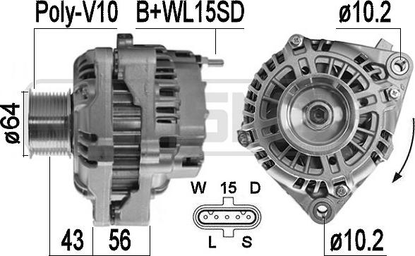 Wilmink Group WG2011502 - Generator alexcarstop-ersatzteile.com