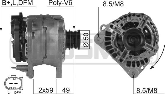 Wilmink Group WG2011632 - Generator alexcarstop-ersatzteile.com