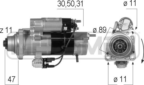 Wilmink Group WG2013128 - Starter alexcarstop-ersatzteile.com