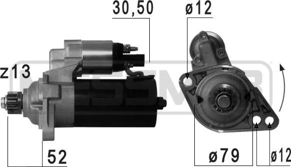 Wilmink Group WG2013230 - Starter alexcarstop-ersatzteile.com