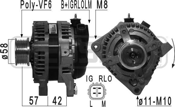 Wilmink Group WG2012449 - Generator alexcarstop-ersatzteile.com