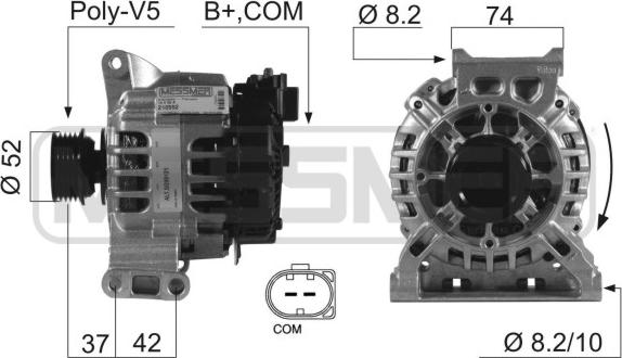 Wilmink Group WG2012034 - Generator alexcarstop-ersatzteile.com