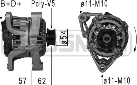 Wilmink Group WG2012329 - Generator alexcarstop-ersatzteile.com