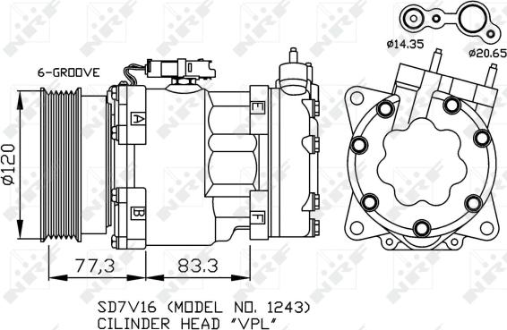 Wilmink Group WG2159279 - Kompressor, Klimaanlage alexcarstop-ersatzteile.com