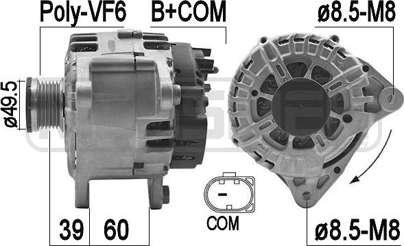 Wilmink Group WG2150850 - Generator alexcarstop-ersatzteile.com