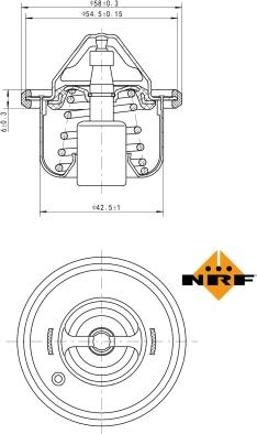 Wilmink Group WG2184810 - Thermostat, Kühlmittel alexcarstop-ersatzteile.com