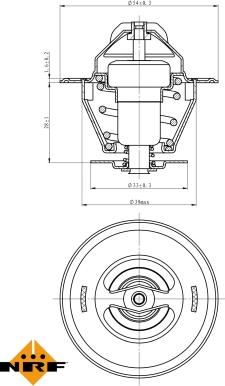 Wilmink Group WG2184771 - Thermostat, Kühlmittel alexcarstop-ersatzteile.com