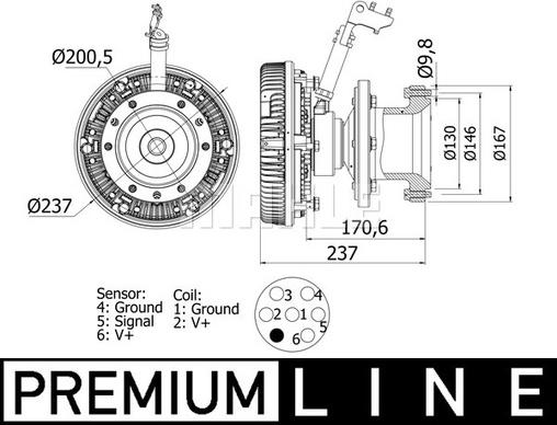 Wilmink Group WG2180272 - Kupplung, Kühlerlüfter alexcarstop-ersatzteile.com