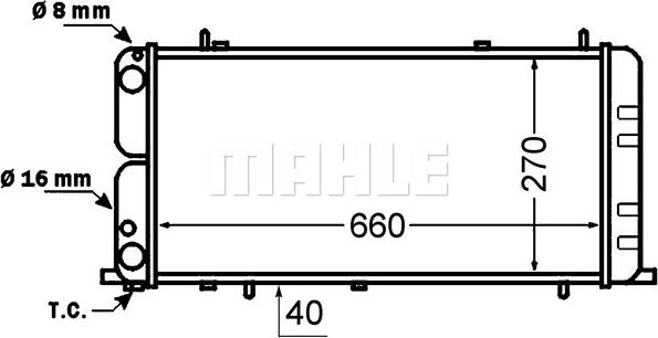 Wilmink Group WG2182592 - Kühler, Motorkühlung alexcarstop-ersatzteile.com