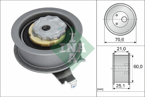 Wilmink Group WG2171310 - Spannrolle, Zahnriemen alexcarstop-ersatzteile.com