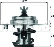 Wilmink Group WG2177990 - Thermostat, Kühlmittel alexcarstop-ersatzteile.com