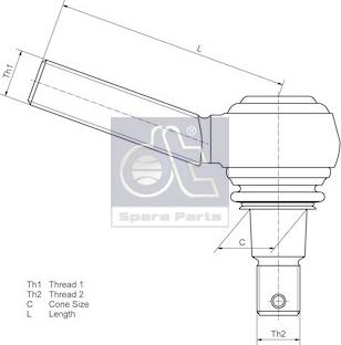 Wilmink Group WG2320942 - Spurstangenkopf alexcarstop-ersatzteile.com