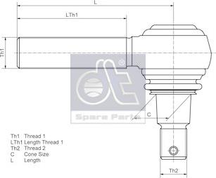 Wilmink Group WG2320937 - Spurstangenkopf alexcarstop-ersatzteile.com