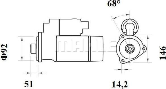 Wilmink Group WG2203434 - Starter alexcarstop-ersatzteile.com