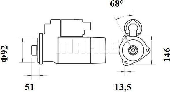 Wilmink Group WG2203433 - Starter alexcarstop-ersatzteile.com