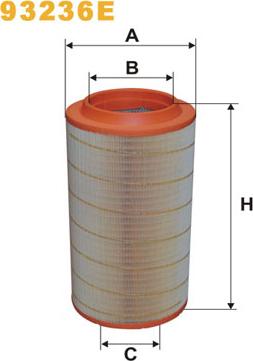 WIX Filters 93236E - Luftfilter alexcarstop-ersatzteile.com