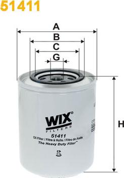 WIX Filters 51411 - Ölfilter alexcarstop-ersatzteile.com