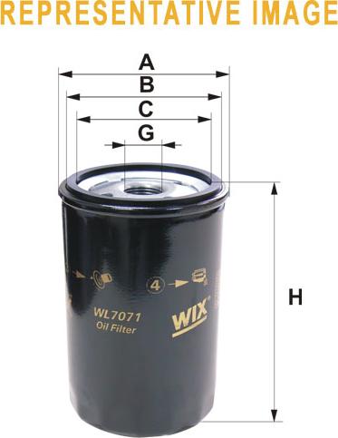 WIX Filters WL7072 - Ölfilter alexcarstop-ersatzteile.com