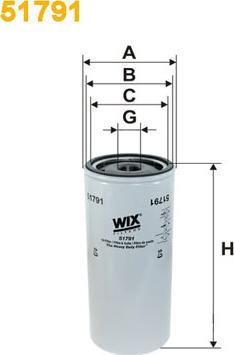 WIX Filters 51791 - Ölfilter alexcarstop-ersatzteile.com